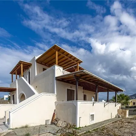Modern Naya Escape In Santorini With Captivating Sea Views Megalochori  Exterior photo
